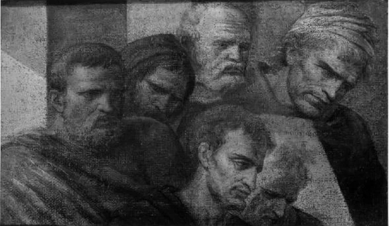 Teste virili - Pinacoteca Ambrosiana, Milano